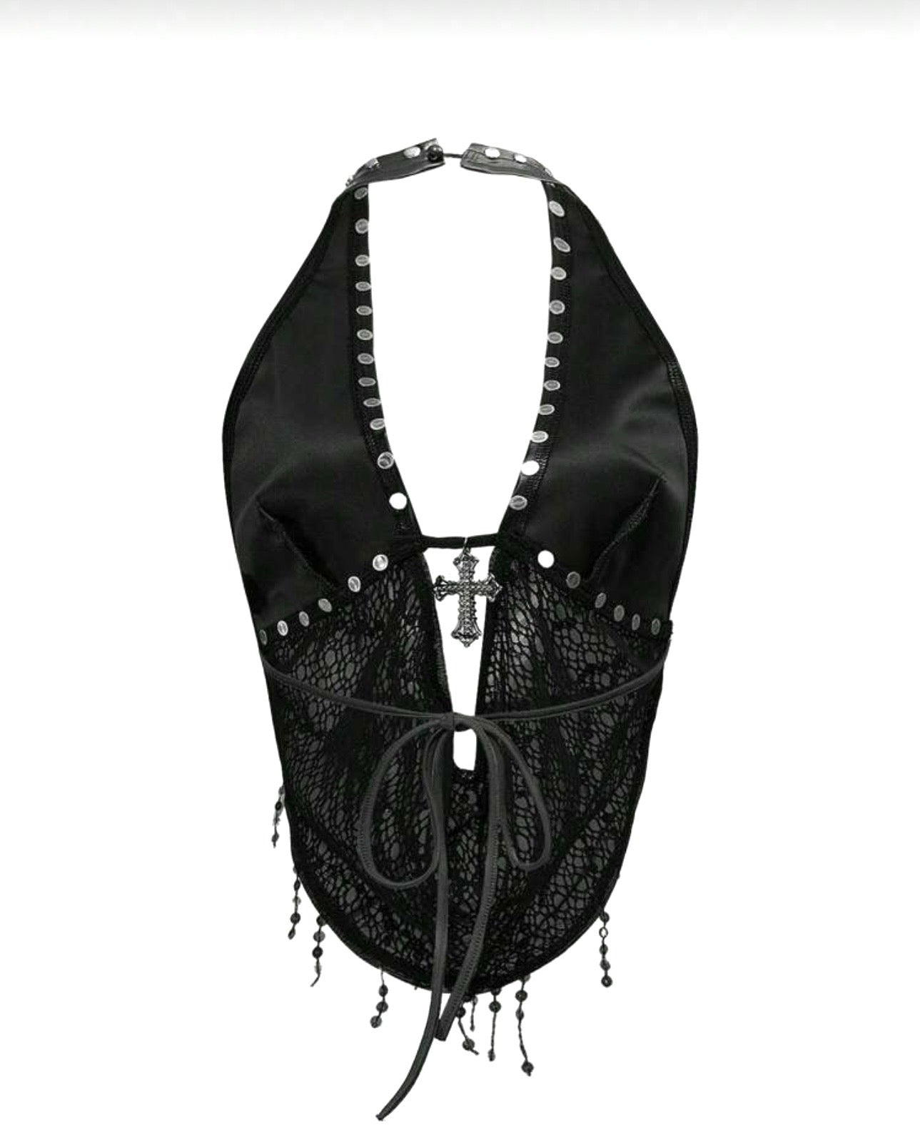 Noir Flame Halter Top