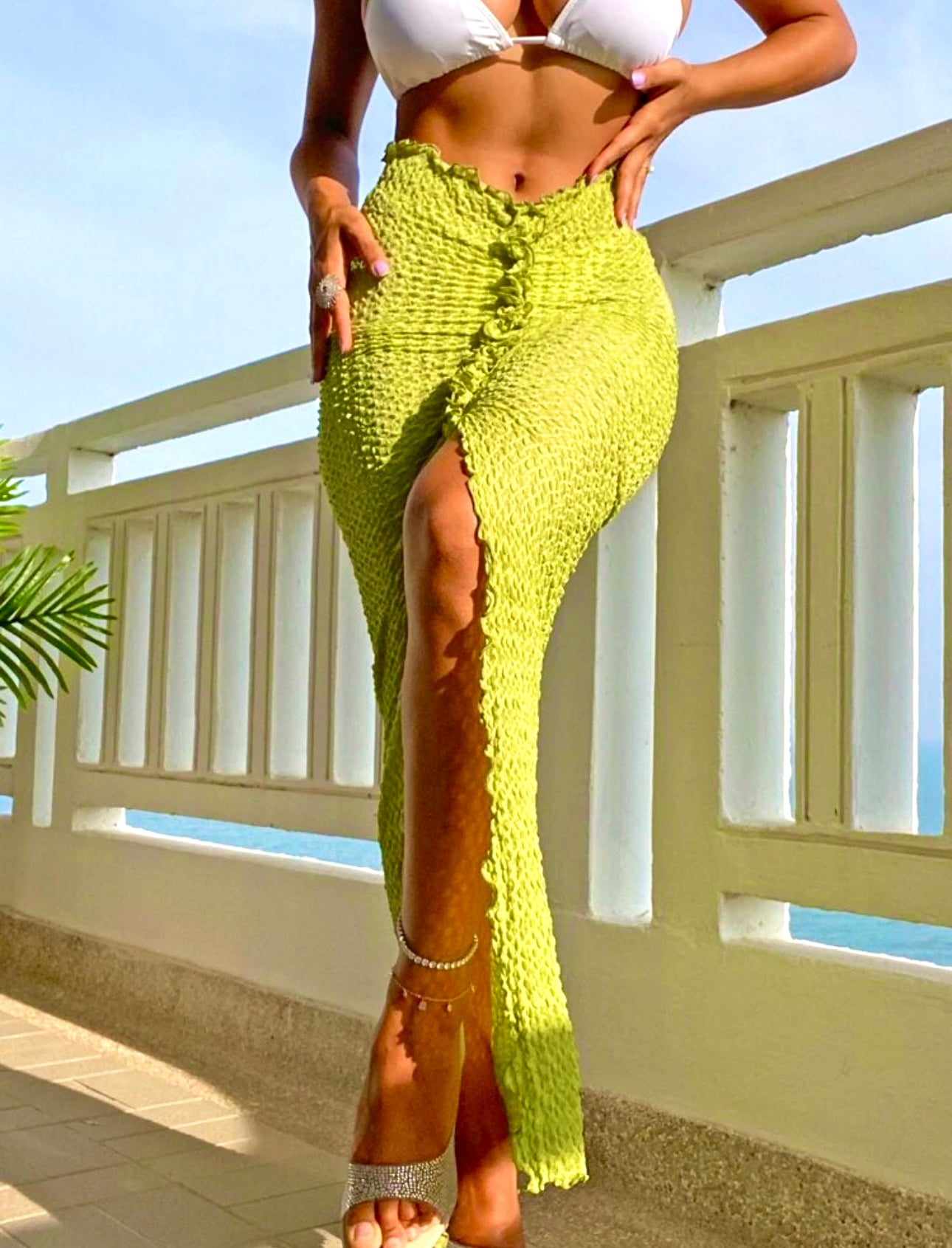 Palm Whisper Cover Up Skirt
