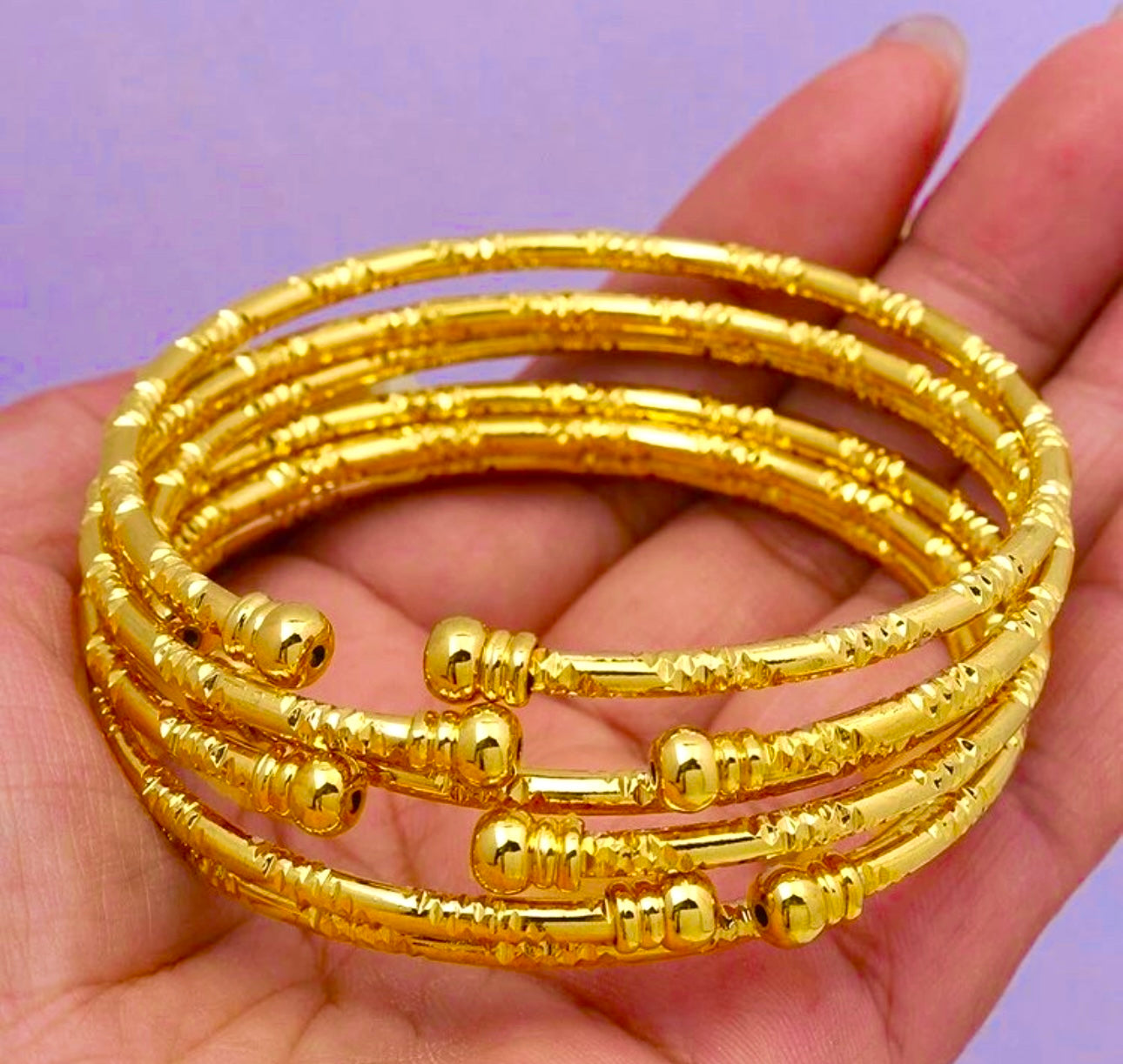 Solara Gleam Bangles