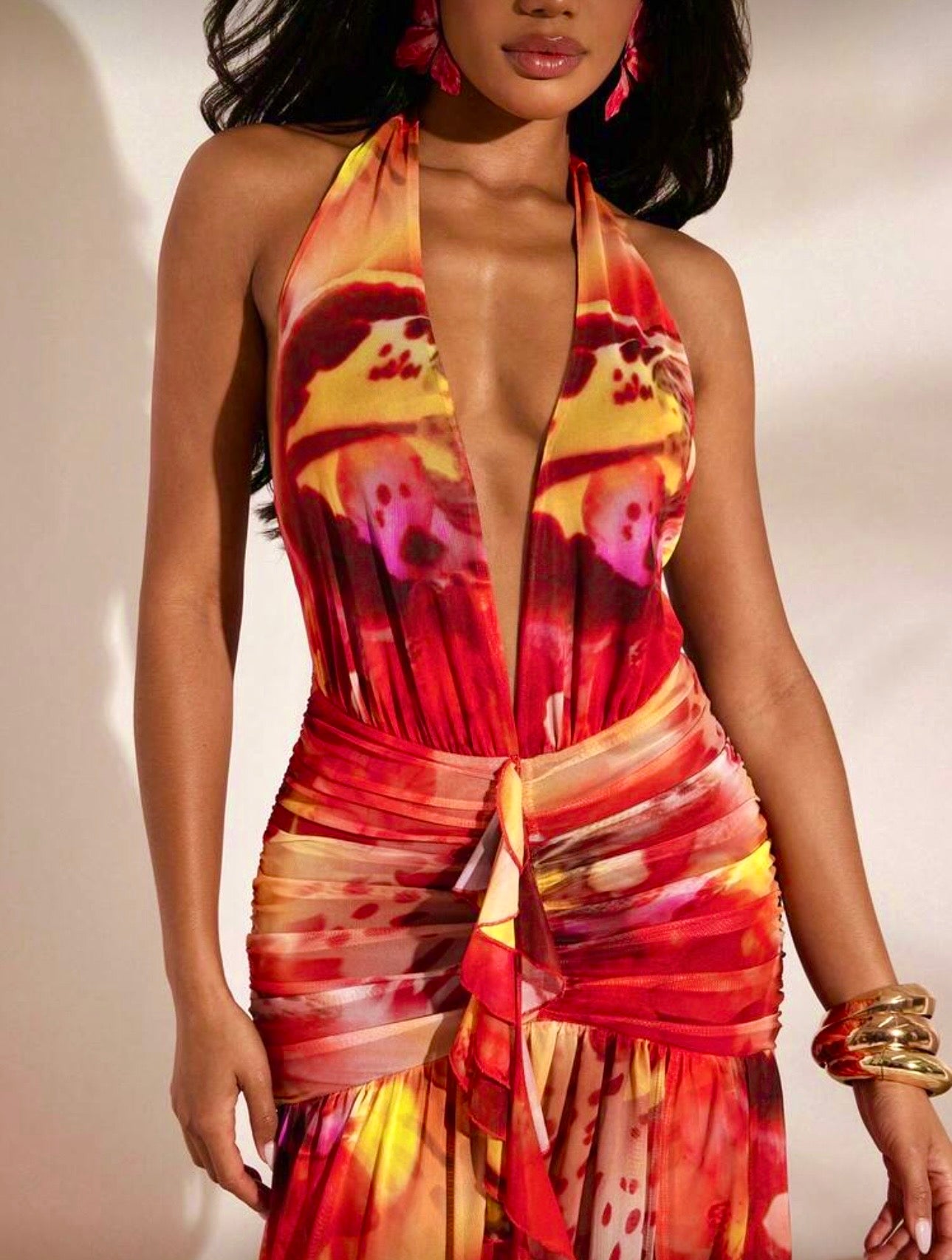Sultry Sangria Dress