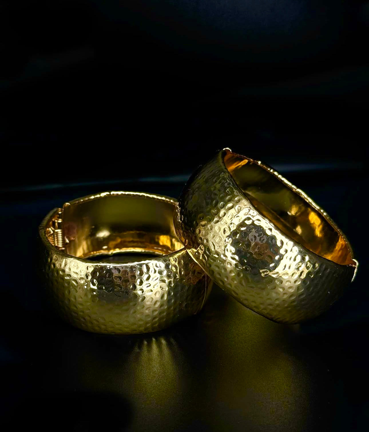Golden Statement Bangle
