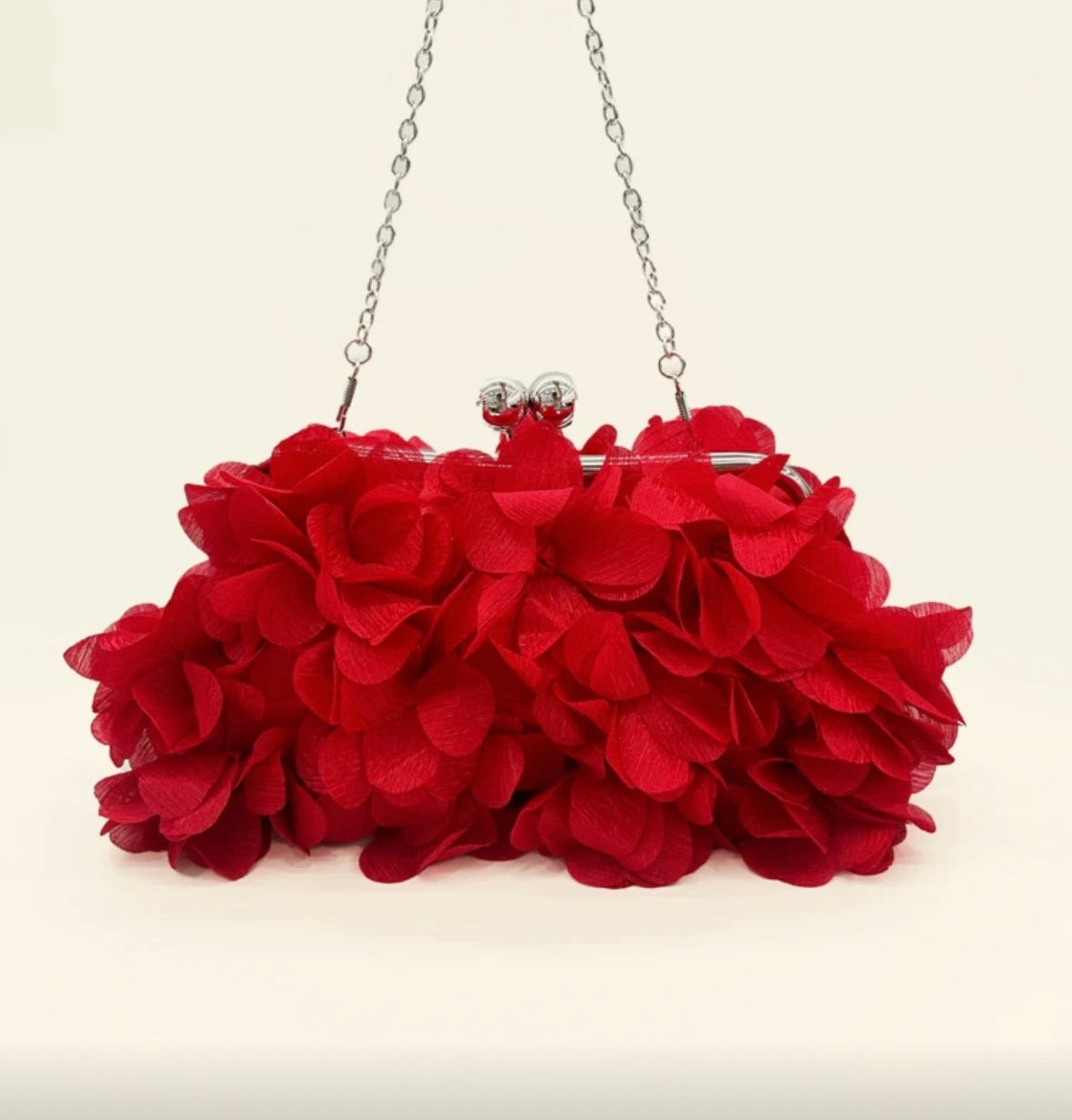 Crimson Petals Clutch