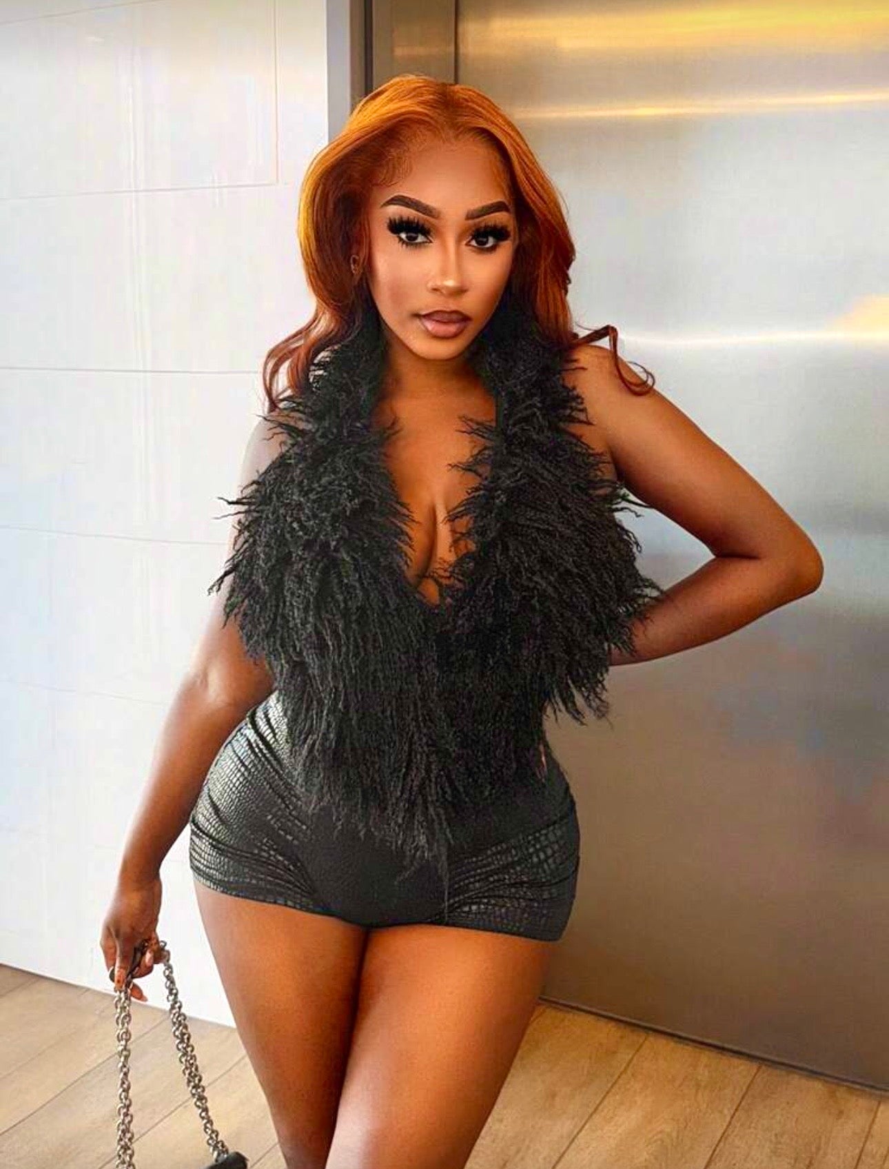 Sin City Fur Romper