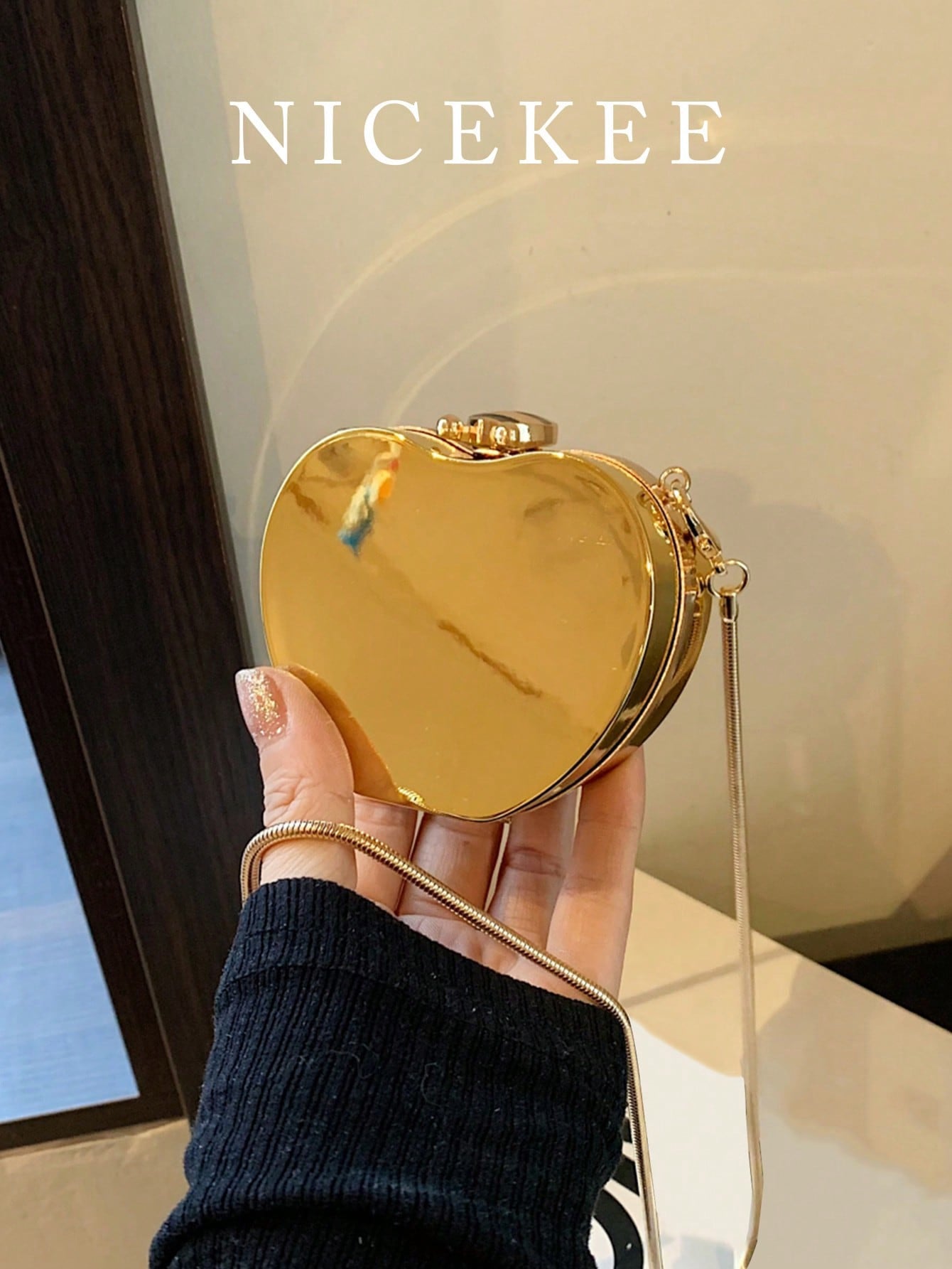 Gold Bit Clutch