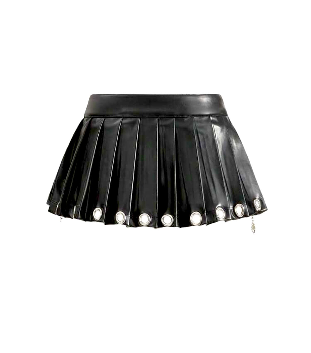 Noir Vixen Leather Skirt