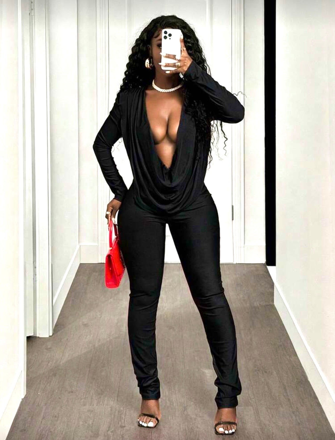 Felicity Cowl Neck Jumpsuit