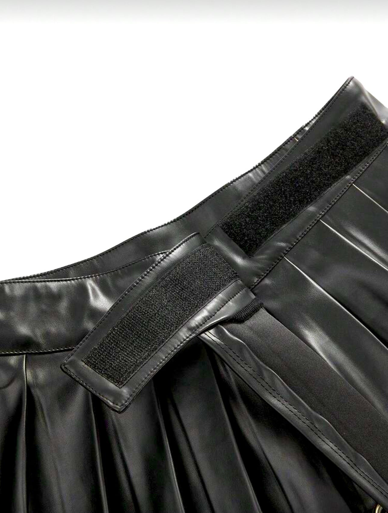 Noir Vixen Leather Skirt