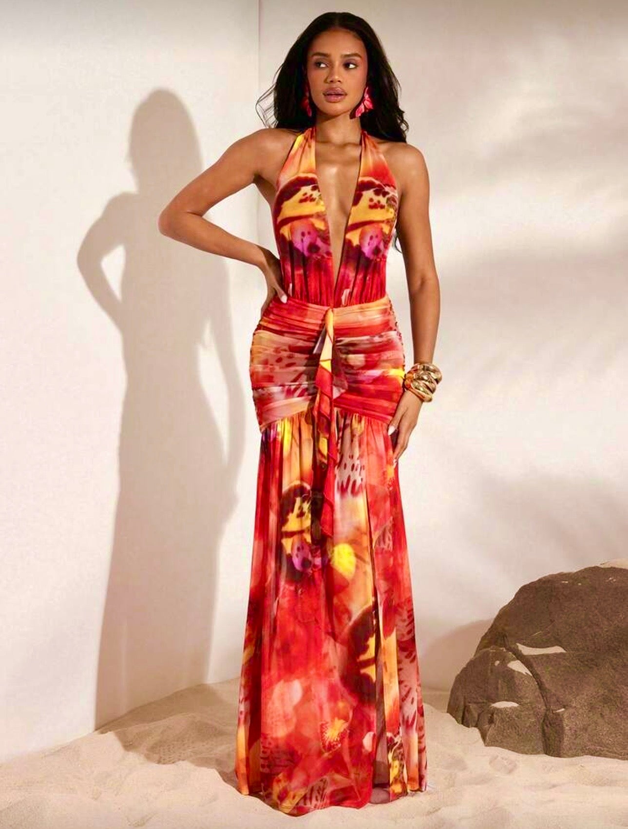 Sultry Sangria Dress