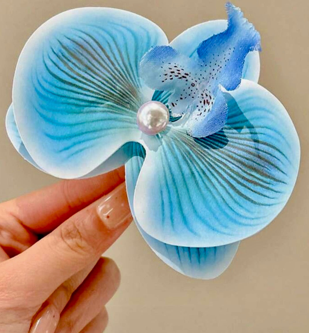 Ocean Blossom Hair Clip