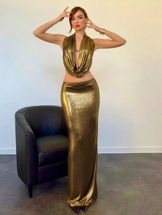 Drip in Gold Set