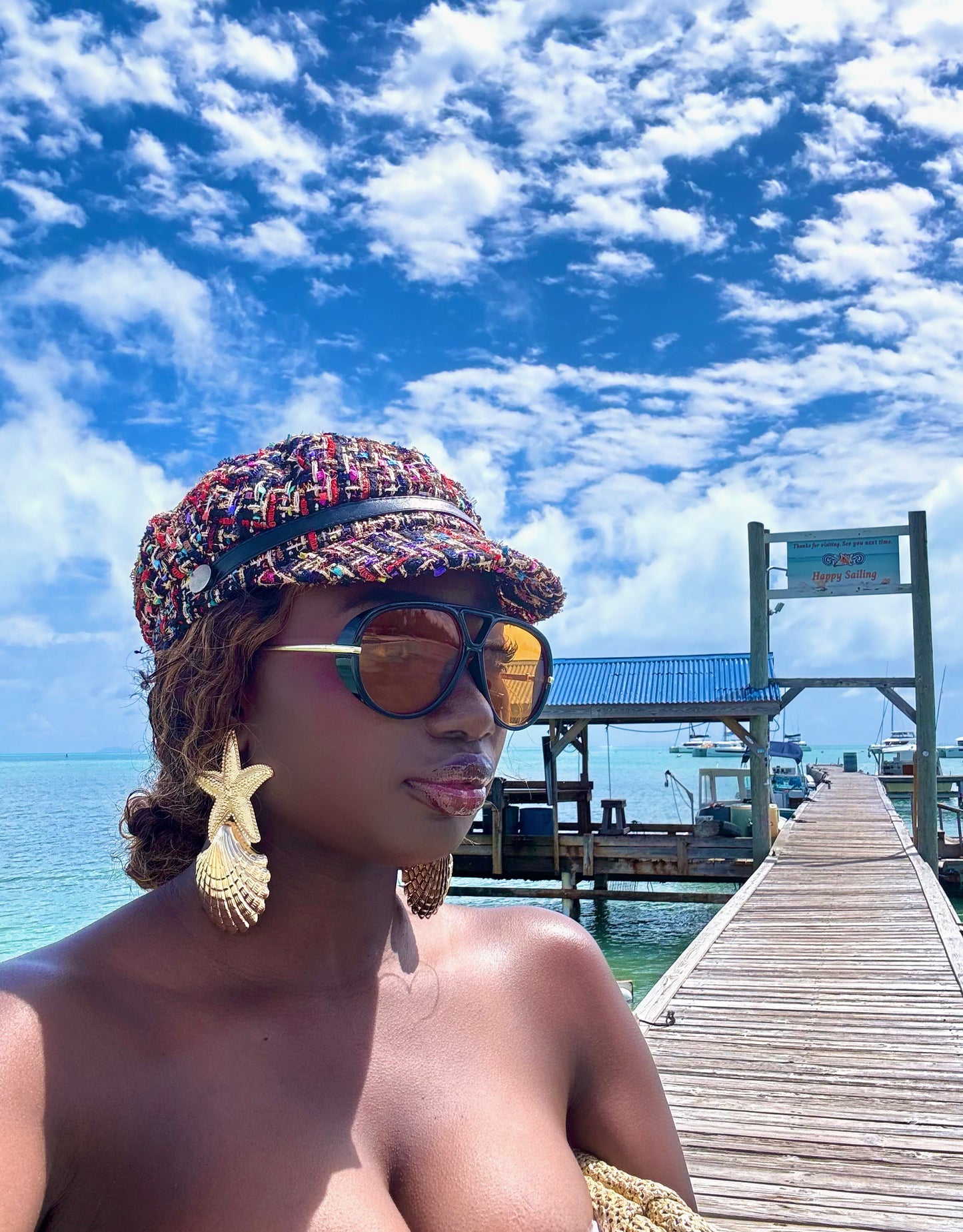 Flare Bleu Sunnies