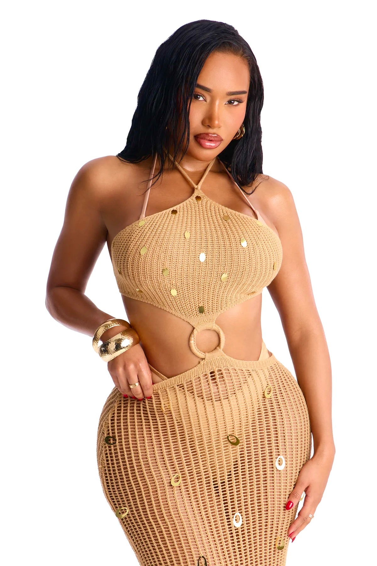 Sorrento Crotchet Cover Up Dress