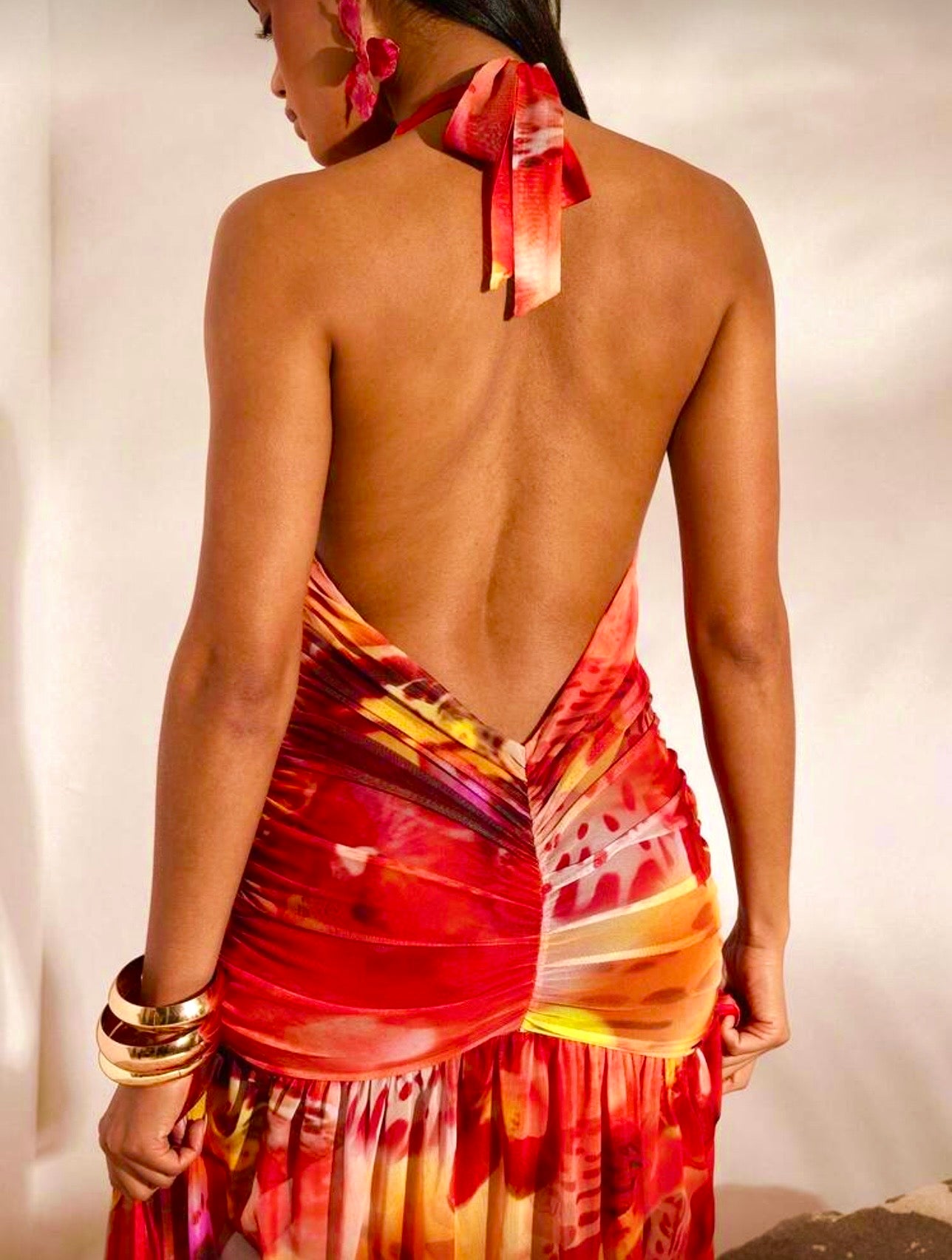 Sultry Sangria Dress