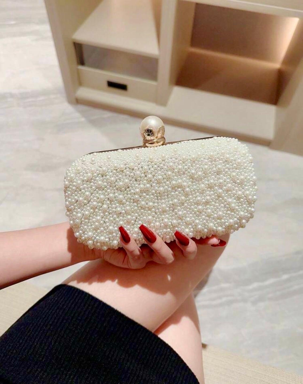 Pearl of the Orient Clutch