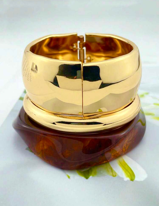 Golden Tempo Bangle Set (3 pcs)