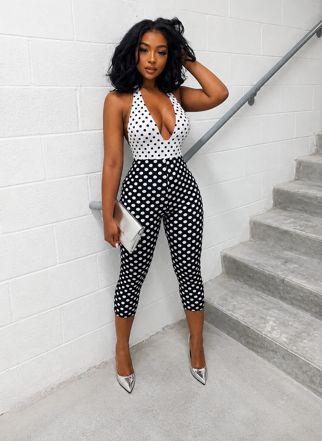 Elle Noir Jumpsuit