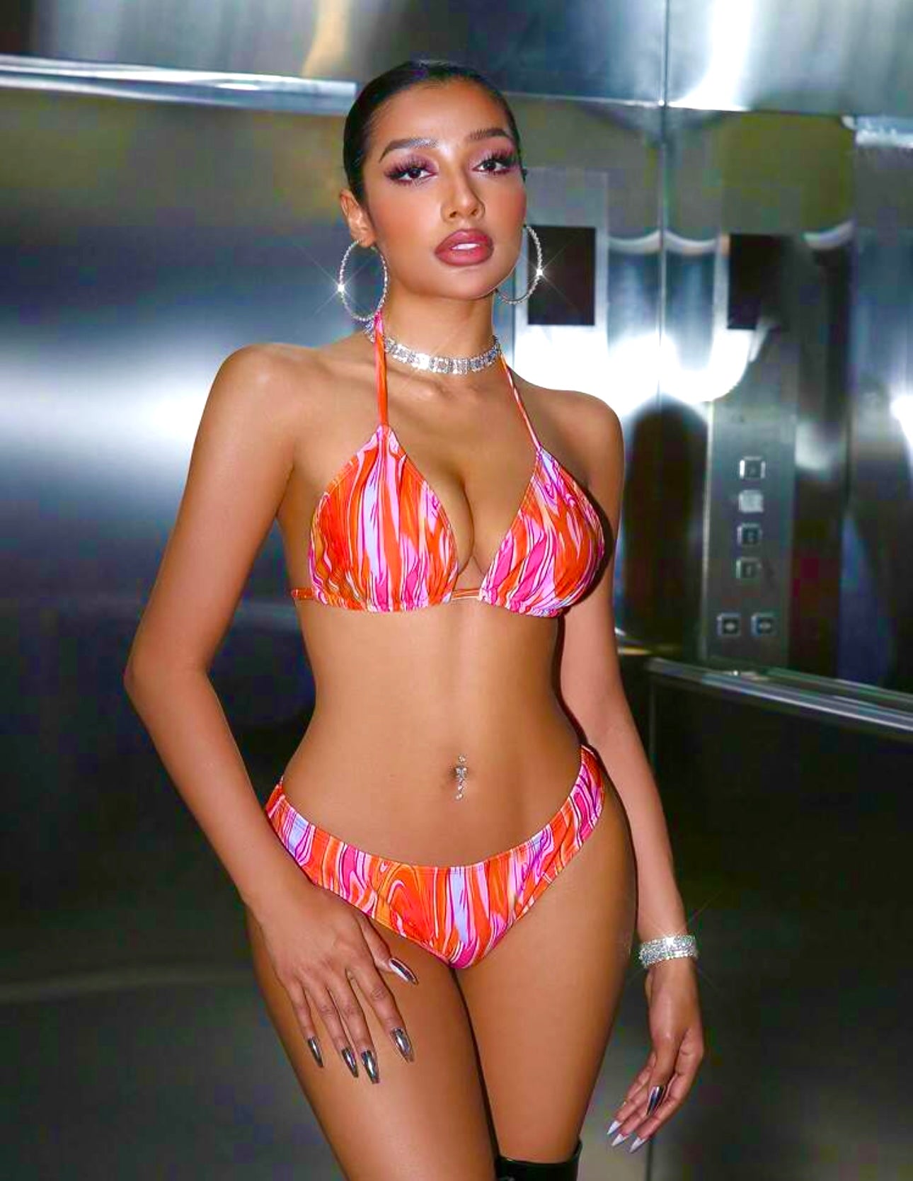 Color Cascade Bikini