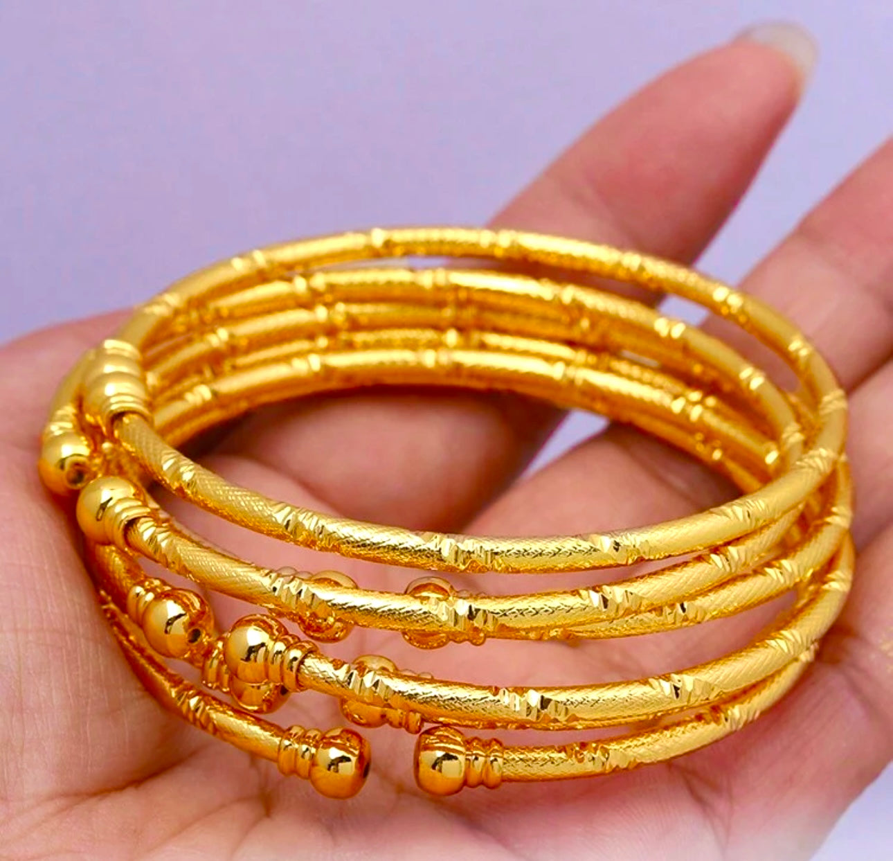 Solara Gleam Bangles
