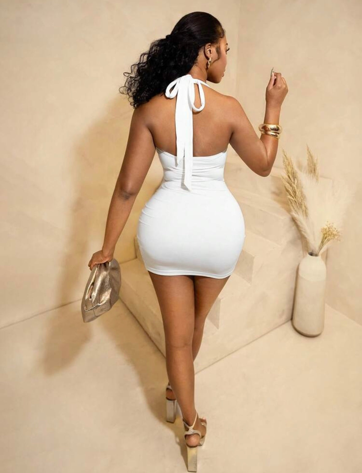Aria Cut Out Mini Dress