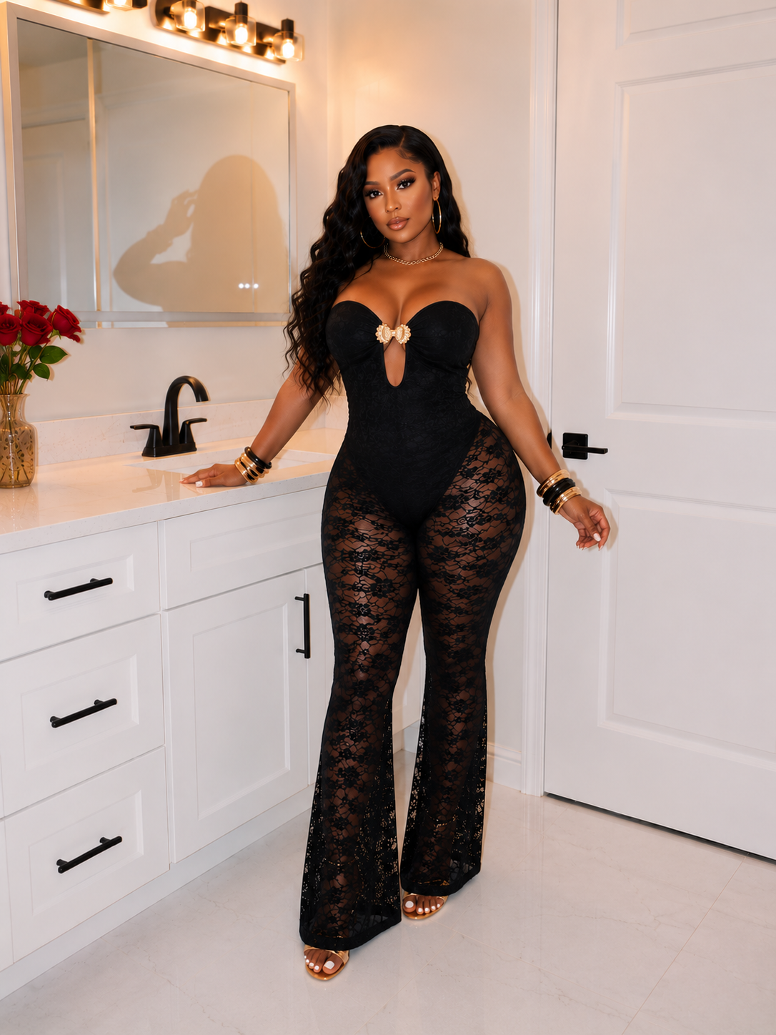 Envy Lace Romper