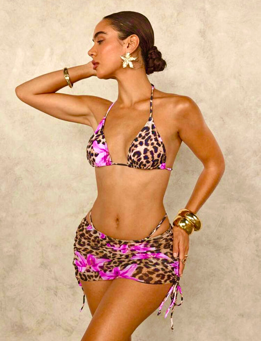 Violet Jungle Bikini